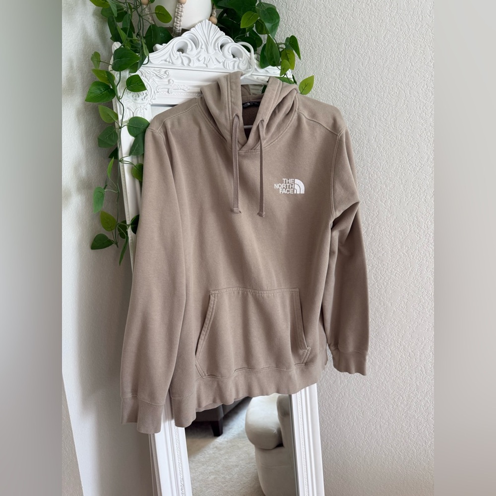 The North Face hoodie - men’s size large in tan